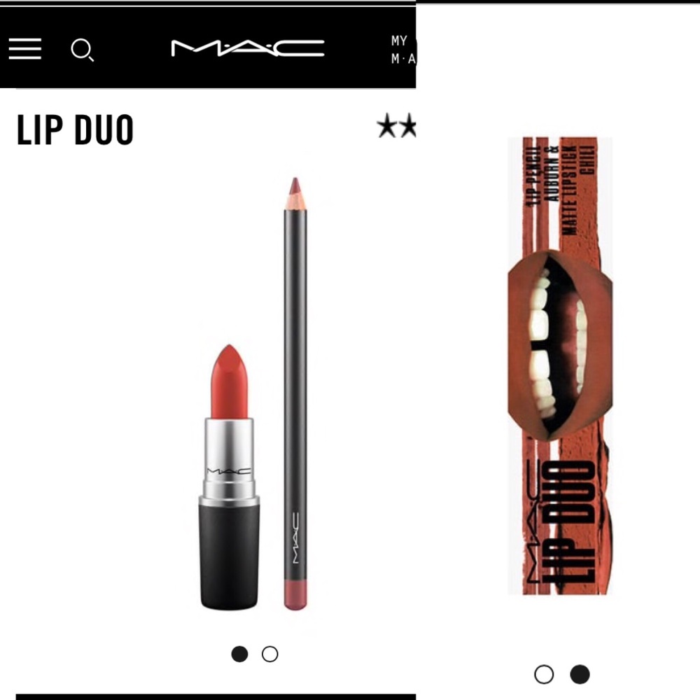 Mac Lip Duo. New In box.